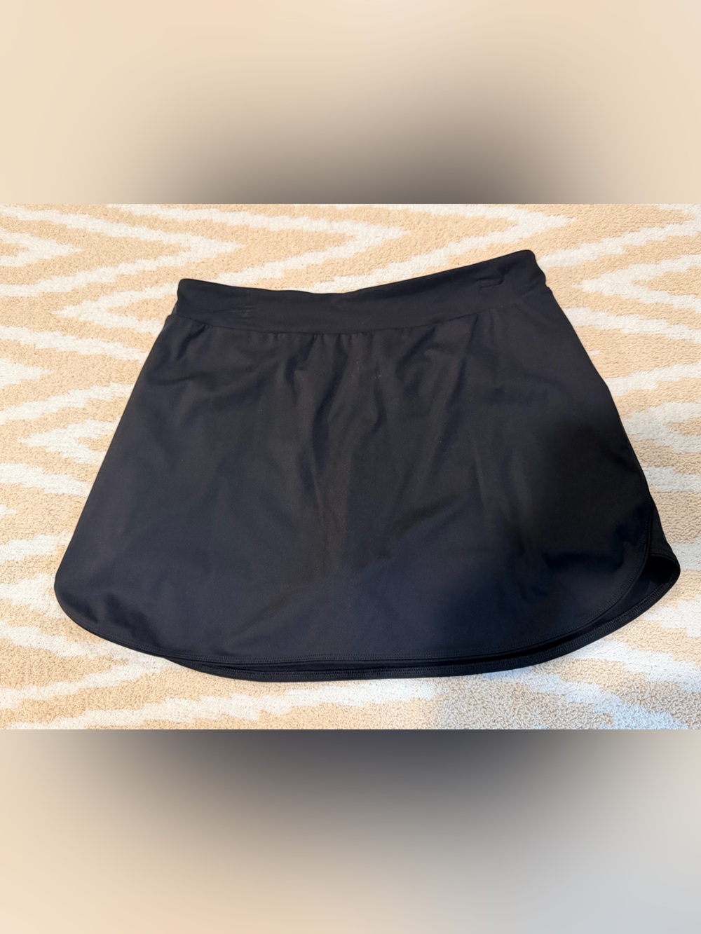 HALARA Black Circle Skirt - Athletic Skater Style